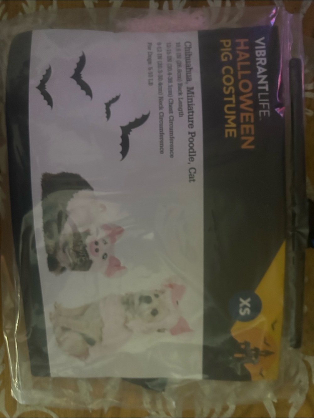 Vibrant Pink Pig Costume for Small Pets with Ear Headband